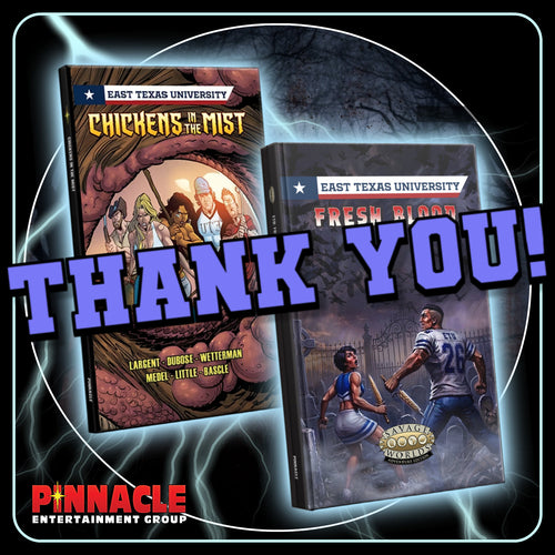 Thanks for Helping Our ETU: Fresh Blood Kickstarter Campaign