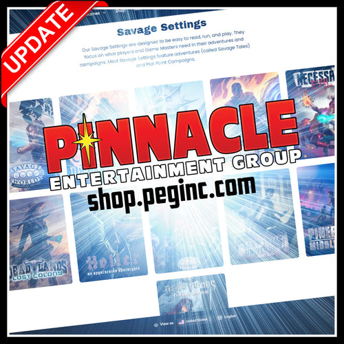 Find Your Complete Savage Worlds PDF Library on Our New Site