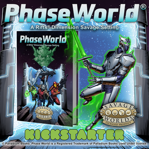 Licensee Spotlight: Rifts®: Phase World® for Savage Worlds