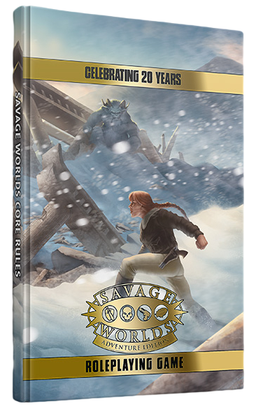 20th Anniversary * Limited Edition * Savage Worlds Adventure Edition Core Rules
