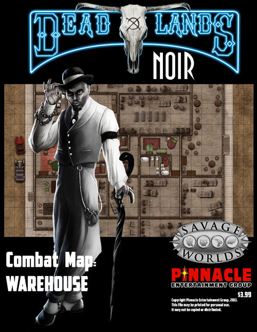 Deadlands Noir Maps: Warehouse/Hotel (PDF)