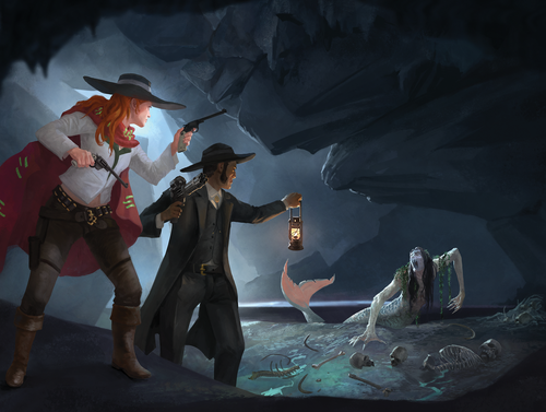 Deadlands: The Weird West - Abominable Northwest - Print + PDF