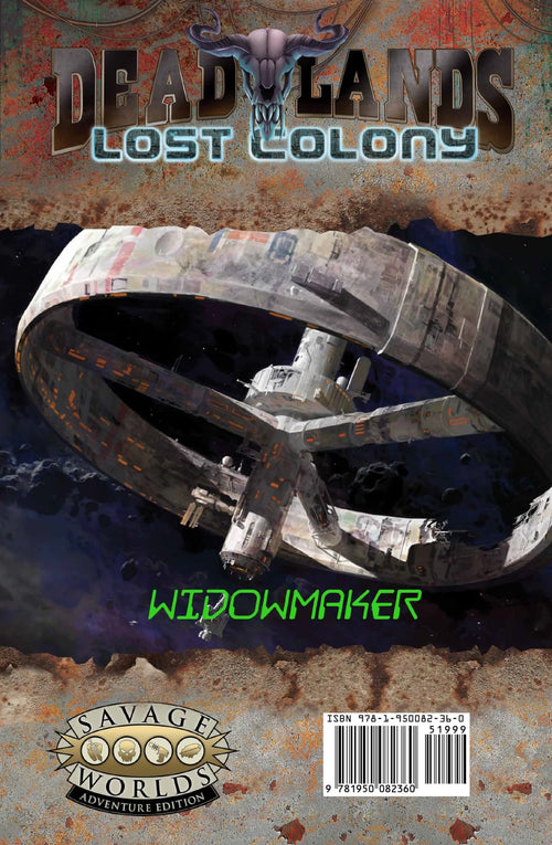 Deadlands Lost Colony: Widowmaker Adventure (PDF)
