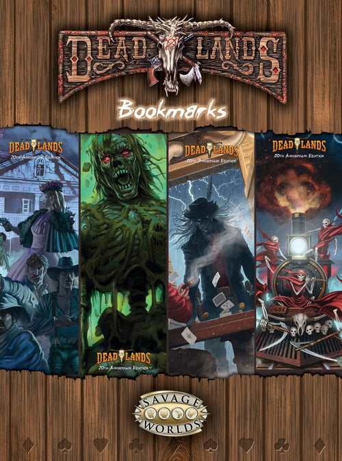 Deadlands Classic 20th Anniversary Edition Bookmarks - (PDF) Free Download!