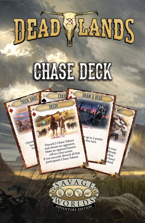 Deadlands: the Weird West - Quick Chase Deck - PDF