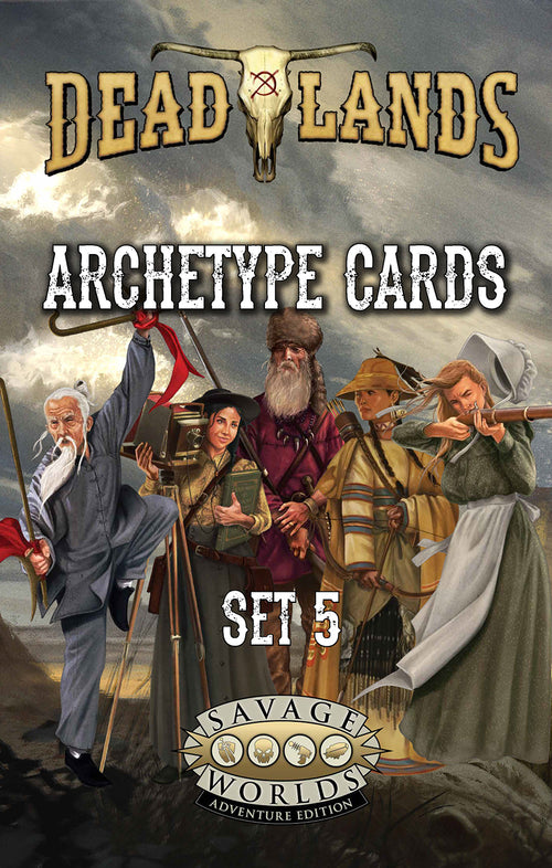 Deadlands: the Weird West – Archetype Cards Set 5 - Print + PDF