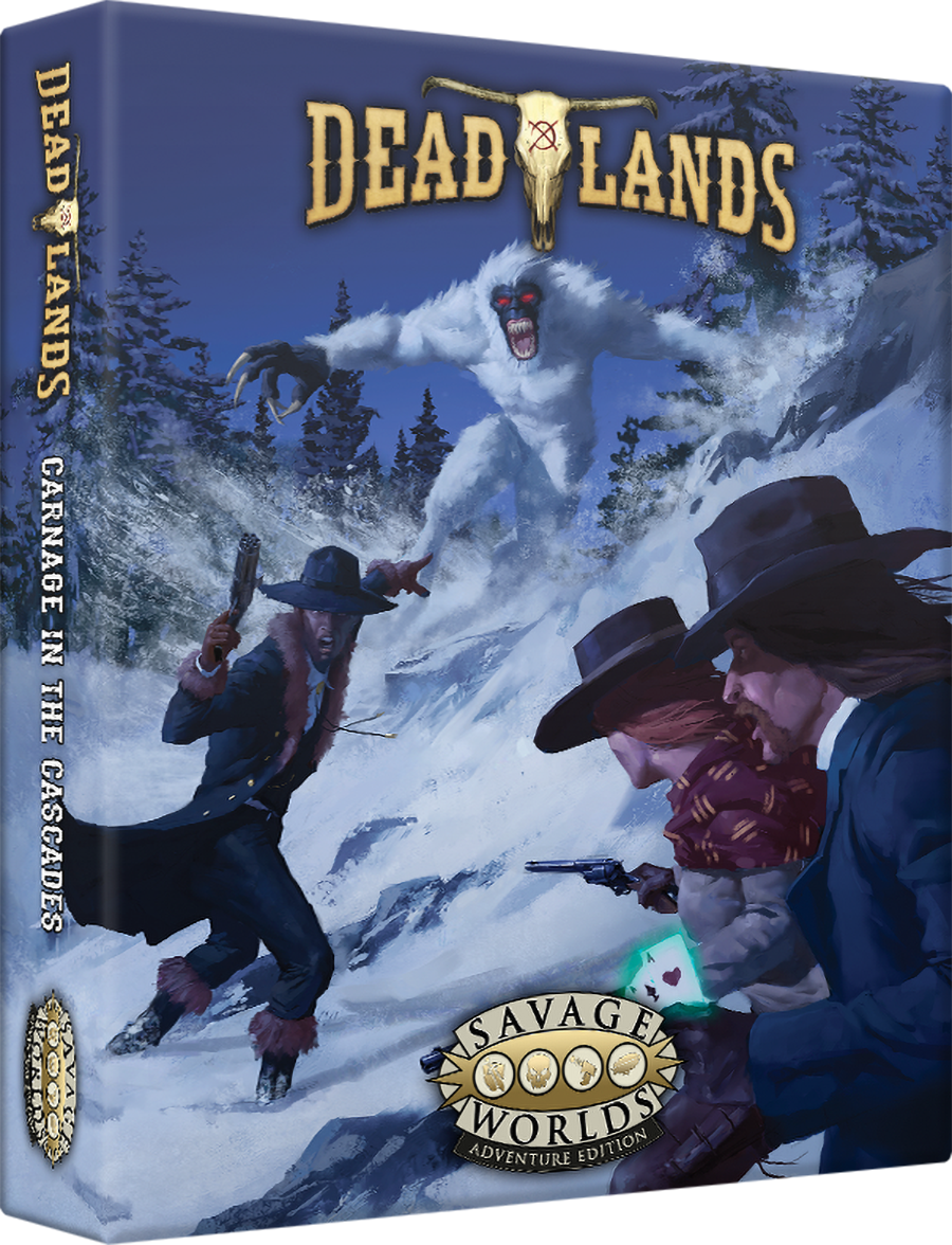 StrangerSaid.（天野攸紀）/ saw. 白ジャケver. Deadlands: the Weird West – Carnage in the Cascades Boxed Set