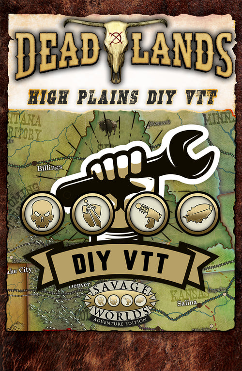 Deadlands: the Weird West - Hell on the High Plains - DIY VTT Bundle