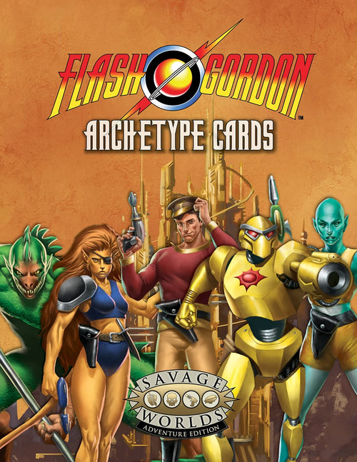 Flash Gordon™ RPG: Legends of Mongo Archetype Cards (SWADE) - PDF