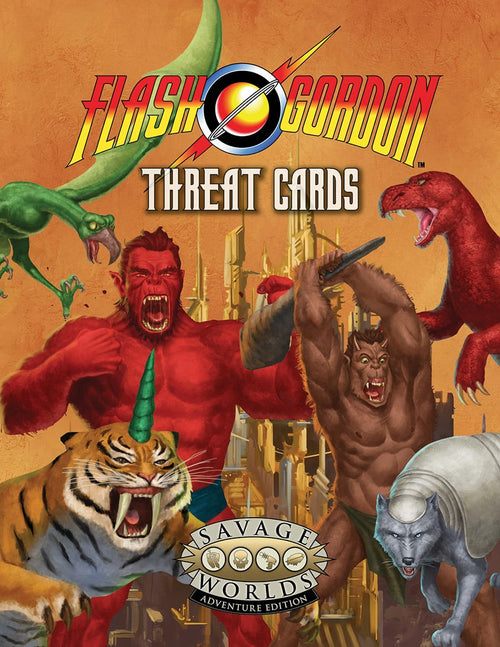 Flash Gordon™ RPG: Legends of Mongo Threat Cards (SWADE) - Free PDF Download!