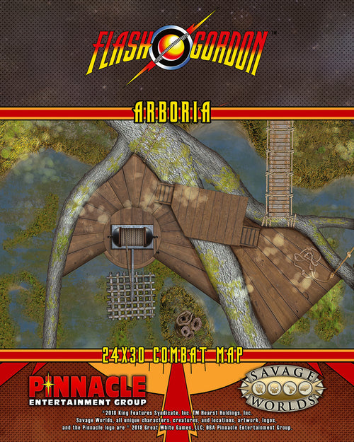 Flash Gordon™ Combat Map: Arboria (PDF)