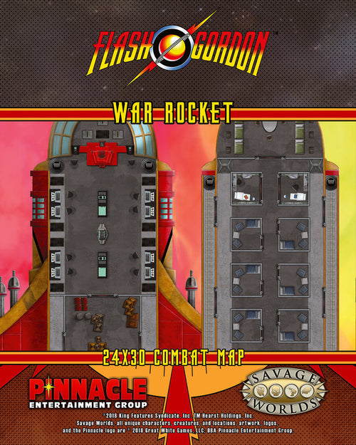 Flash Gordon™ Combat Map: War Rocket (PDF)