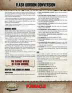 Flash Gordon Conversion for Adventure Edition - PDF (SWD - SWADE) Free Download!