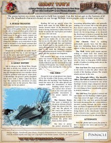 Deadlands Classic One Sheet - Ghost Town