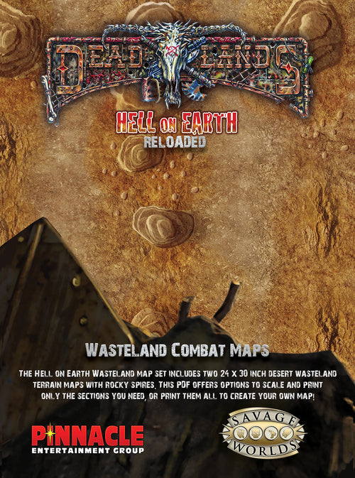Hell on Earth Wasteland Combat Map Set (PDF)