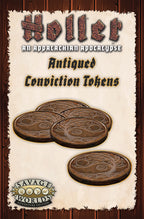 Holler: An Appalachian Apocalypse - Antiqued Conviction Coins (Set of 5)