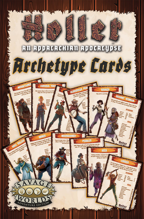 Holler: An Appalachian Apocalypse - Archetype Cards - PDF
