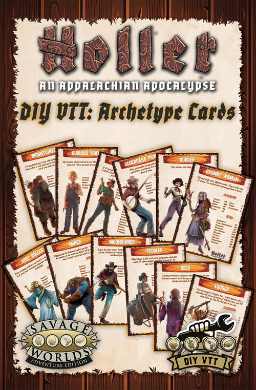 Holler: An Appalachian Apocalypse - DIY VTT Archetype Cards