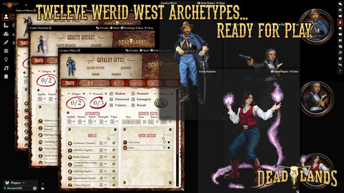 Deadlands: The Weird West - Hell on the High Plains - FoundryVTT