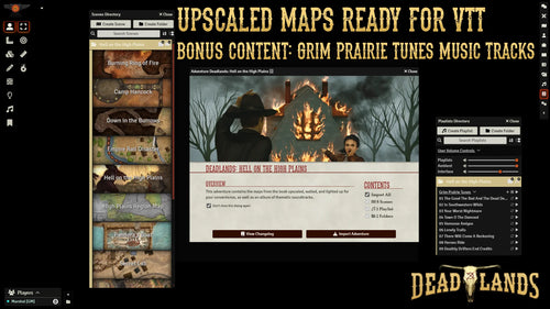 Deadlands: The Weird West - Hell on the High Plains - FoundryVTT