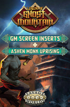 Legend of Ghost Mountain GM Screen + Adventure - GM Screen Inserts + Adventure PDFs