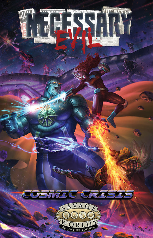 Necessary Evil: Cosmic Crisis - Print + PDF
