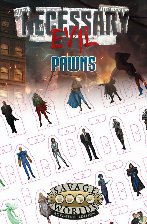 Necessary Evil Pawns + Figure Flats - PDF