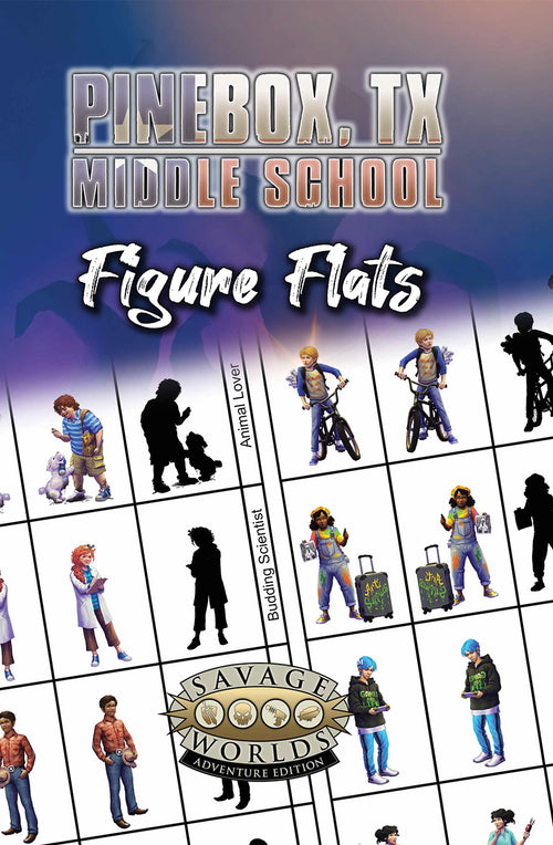 Pinebox Middle School Figure Flats (PDF)