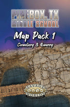 Pinebox Middle School Map Pack #1 - Quarry/Graveyard - PDF