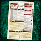 Pathfinder® for Savage Worlds Character Sheet (Free PDFs!) - Form Fillable and Non-Form Fillable