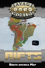 Rifts® for Savage Worlds: Map of South America - Print + PDF