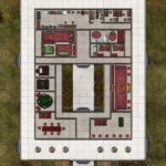 Deadlands Noir Combat Maps: Hotel & Manor/Warehouse