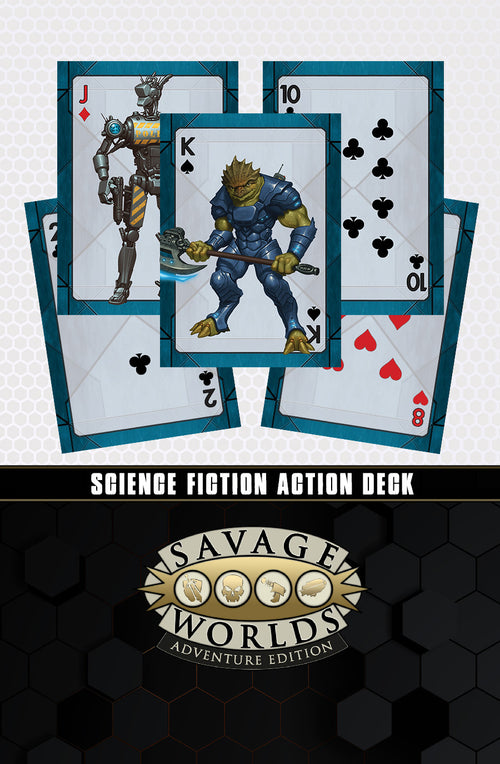 Science Fiction Action Deck (SWADE) - Print + PDF