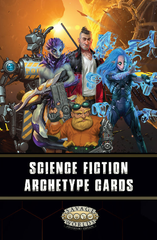 Science Fiction Archetype Cards Boxed Set (SWADE) - Print + PDF