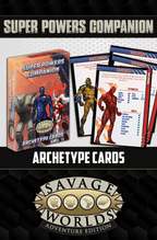 Supers Powers Archetype Cards Standard Boxed Set - PDF