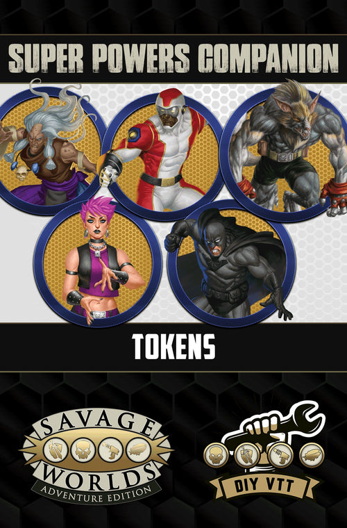 Super Powers Tokens - DIY VTT