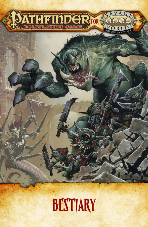 Pathfinder® for Savage Worlds Bestiary - Print + PDF