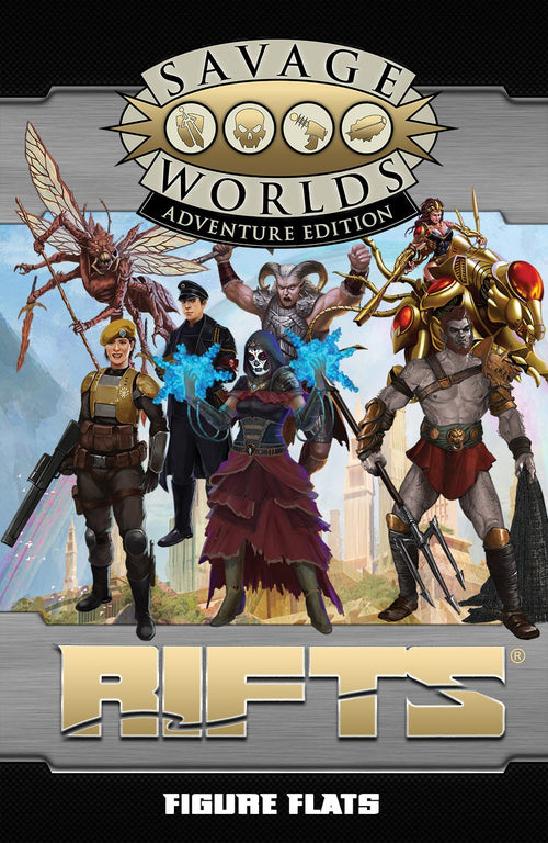 Rifts® for Savage Worlds Figure Flats - Set 1 (PDF)