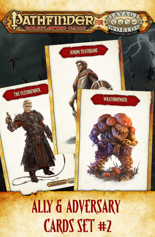 Pathfinder® for Savage Worlds: Ally and Adversary Cards Set 2 - Print + PDF