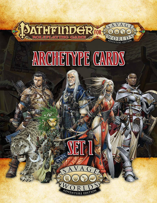 Pathfinder® for Savage Worlds Archetype Cards Set 1 - PDF