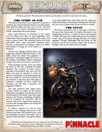 Deadlands: Reloaded - Perilous Parcels One Sheet - Salt o' the Earth