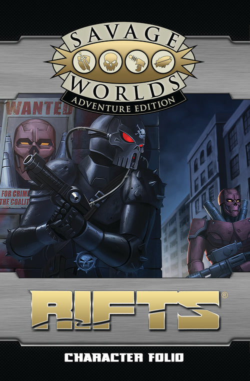 Rifts®: Character Folio Revised SWADE (PDF)