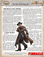 Deadlands: Reloaded One Sheet - Showdown at Canyon Diablo