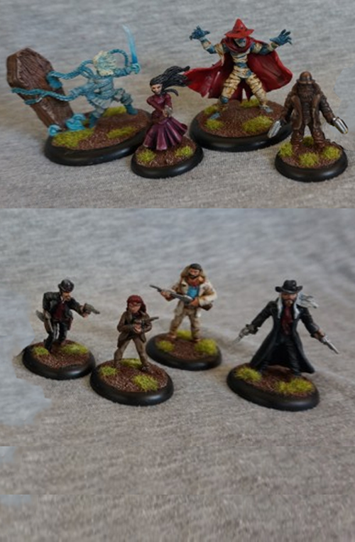 The Sixth Gun RPG Miniatures (Set of 8)