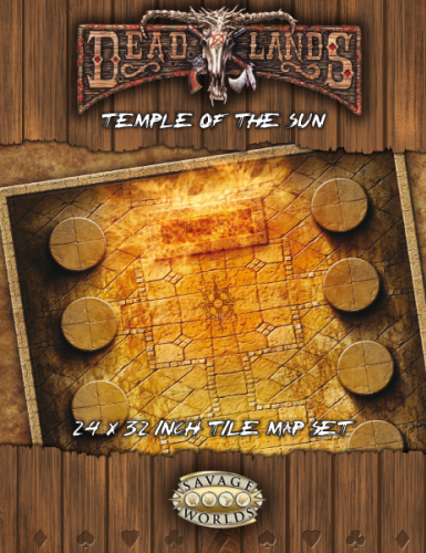 Deadlands Reloaded: Temple of the Sun Tile Map - (PDF)