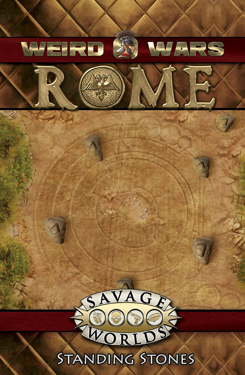 Weird Wars Rome Maps: Standing Stones (Druid Circle) - PDF