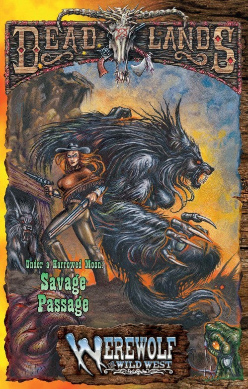 Deadlands Dime Novel: Savage Passage (Under a Harrowed Moon #2) - PDF