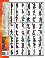 Deadlands Figures: Cardstock Cowboys Starter Pack - PDF