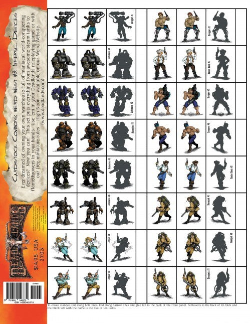 Deadlands: Infernal Devices Figure Flats - PDF