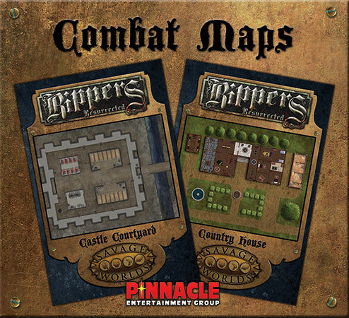 Rippers Resurrected Combat Maps 1: Castle Courtyard + Country House
